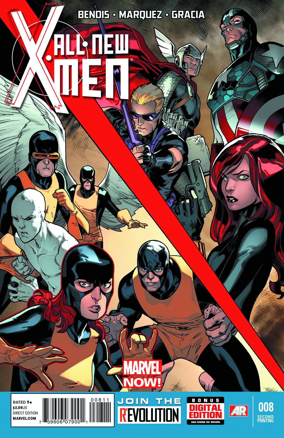 ALL NEW X-MEN #8 NOW 2ND PTG IMMONEN VAR NOW