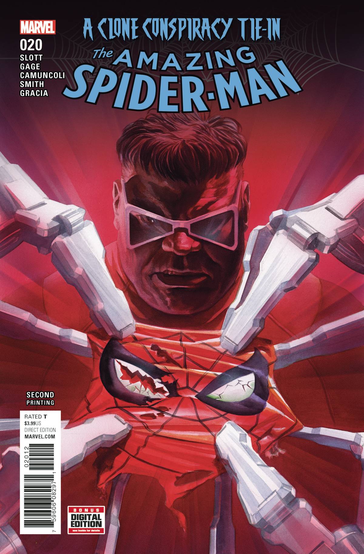 AMAZING SPIDER-MAN #20 2ND PTG ALEX ROSS VAR CC