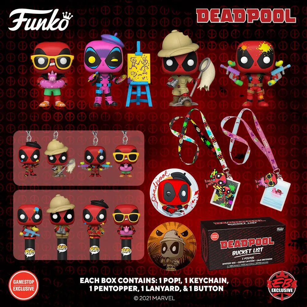 Deadpool Bucket List Mystery Box