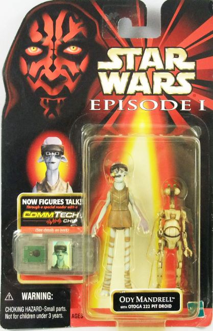 Star Wars Episode 1 Ody Mandrell With Otoga 222 Pit Droid