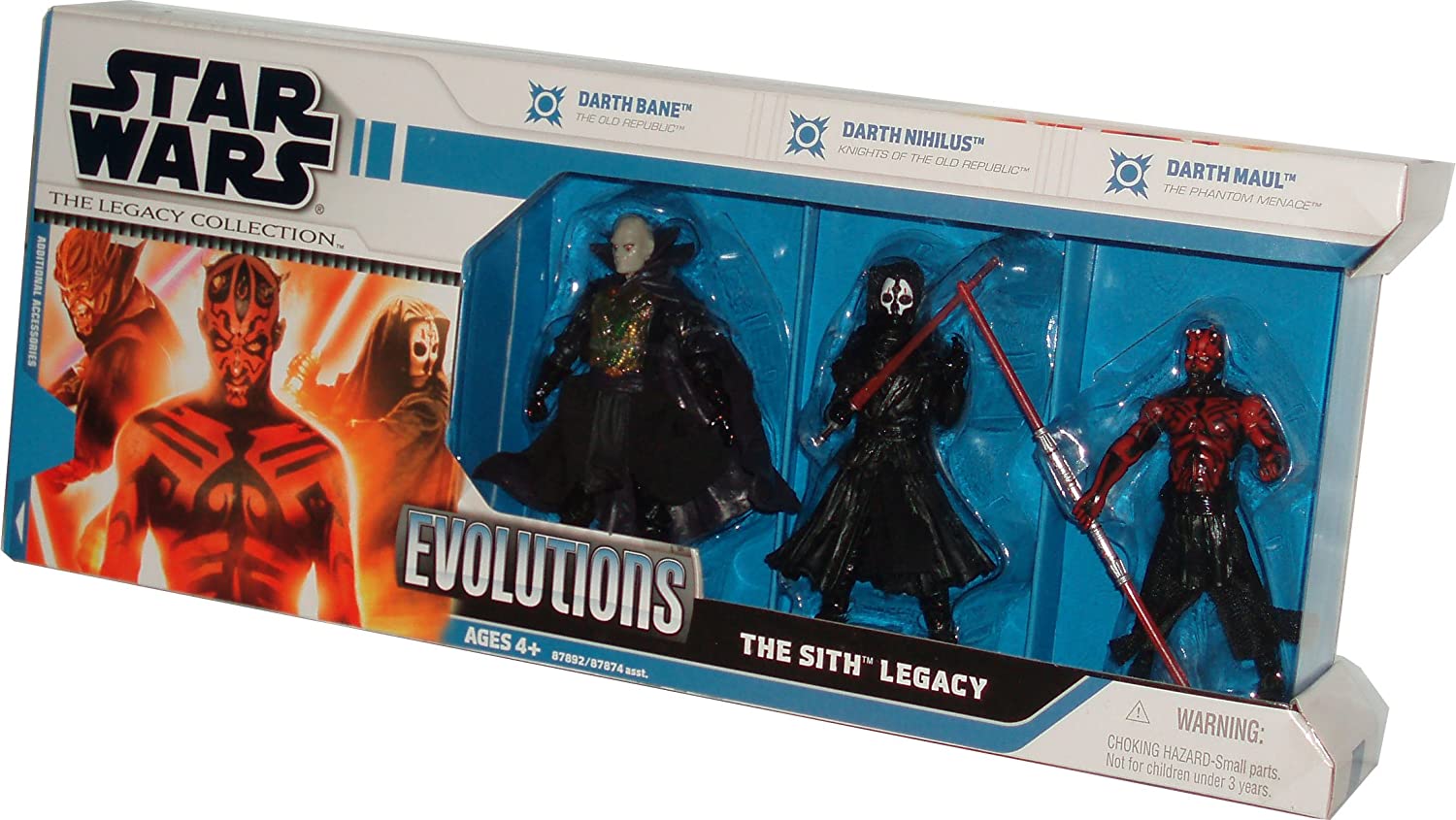 The Legacy Collection 3-pack Evolutions The Sith Legacy