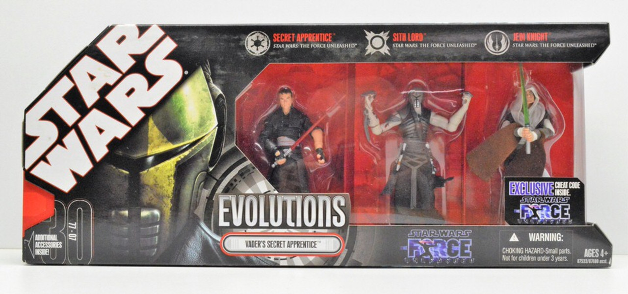 Star Wars Evolutions 3-pack Vader's Secret Apprentice