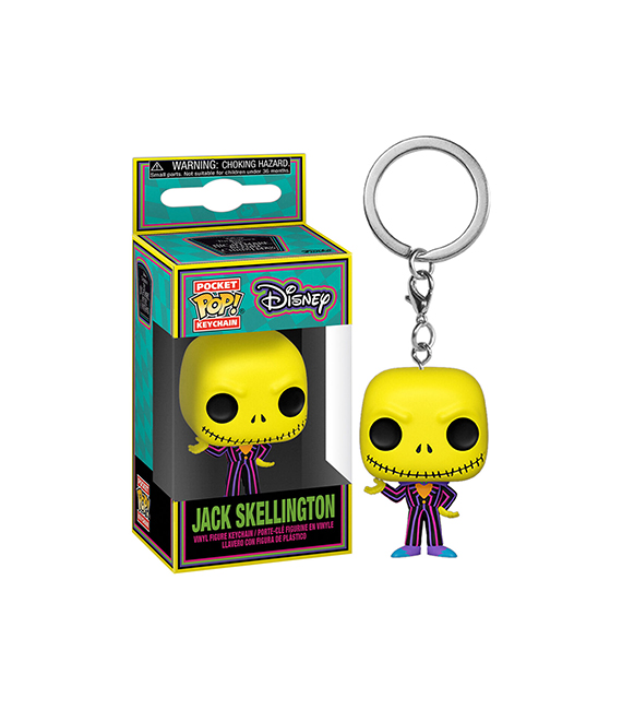 Pocket POP! Jack Skellington Black Light