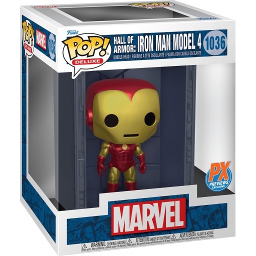 6'' Hall Of Armor: Iron Man Model 4 1036