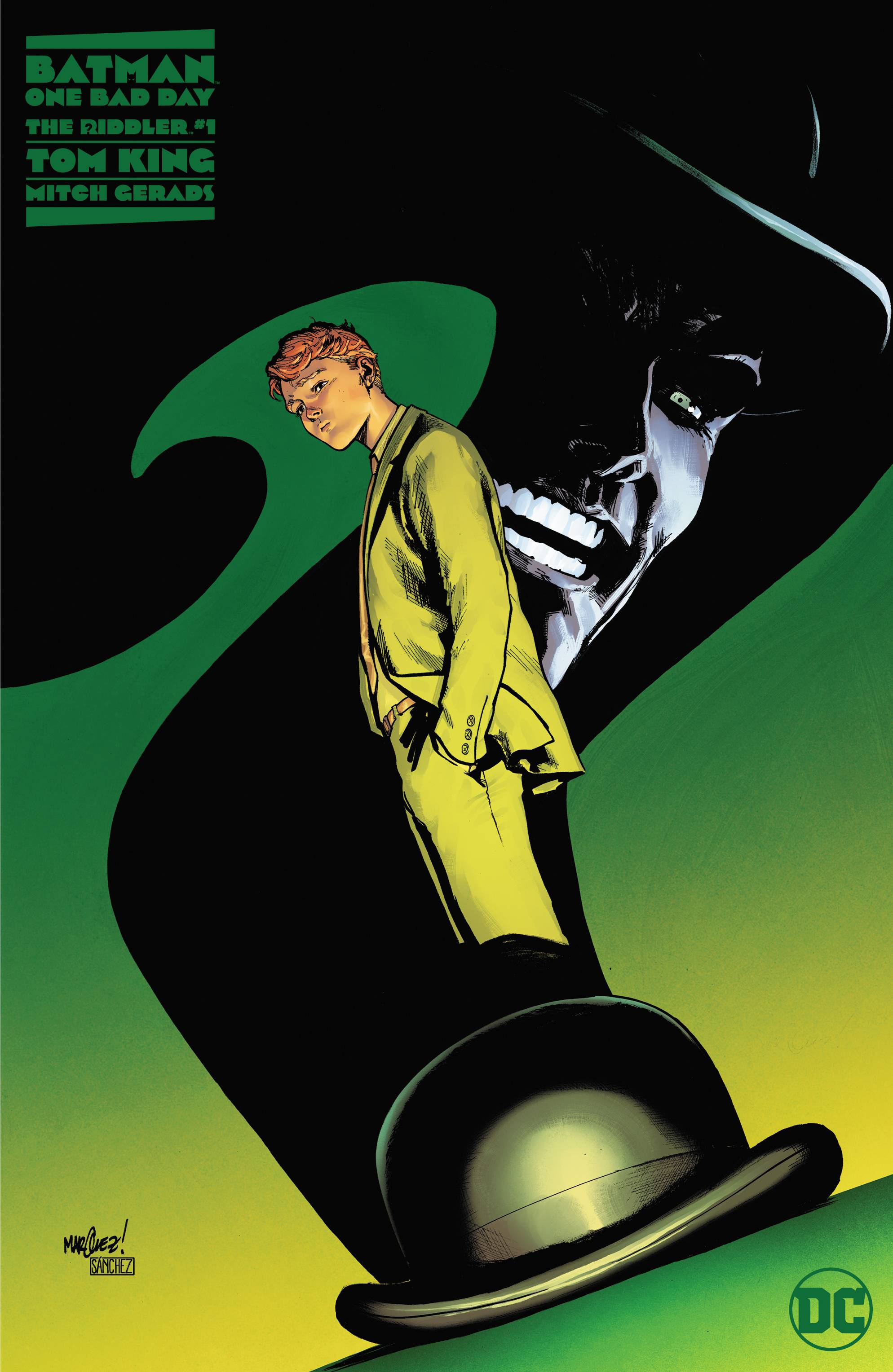 BATMAN ONE BAD DAY THE RIDDLER #1 (ONE SHOT) CVR C 1:25 MARQUEZ VAR