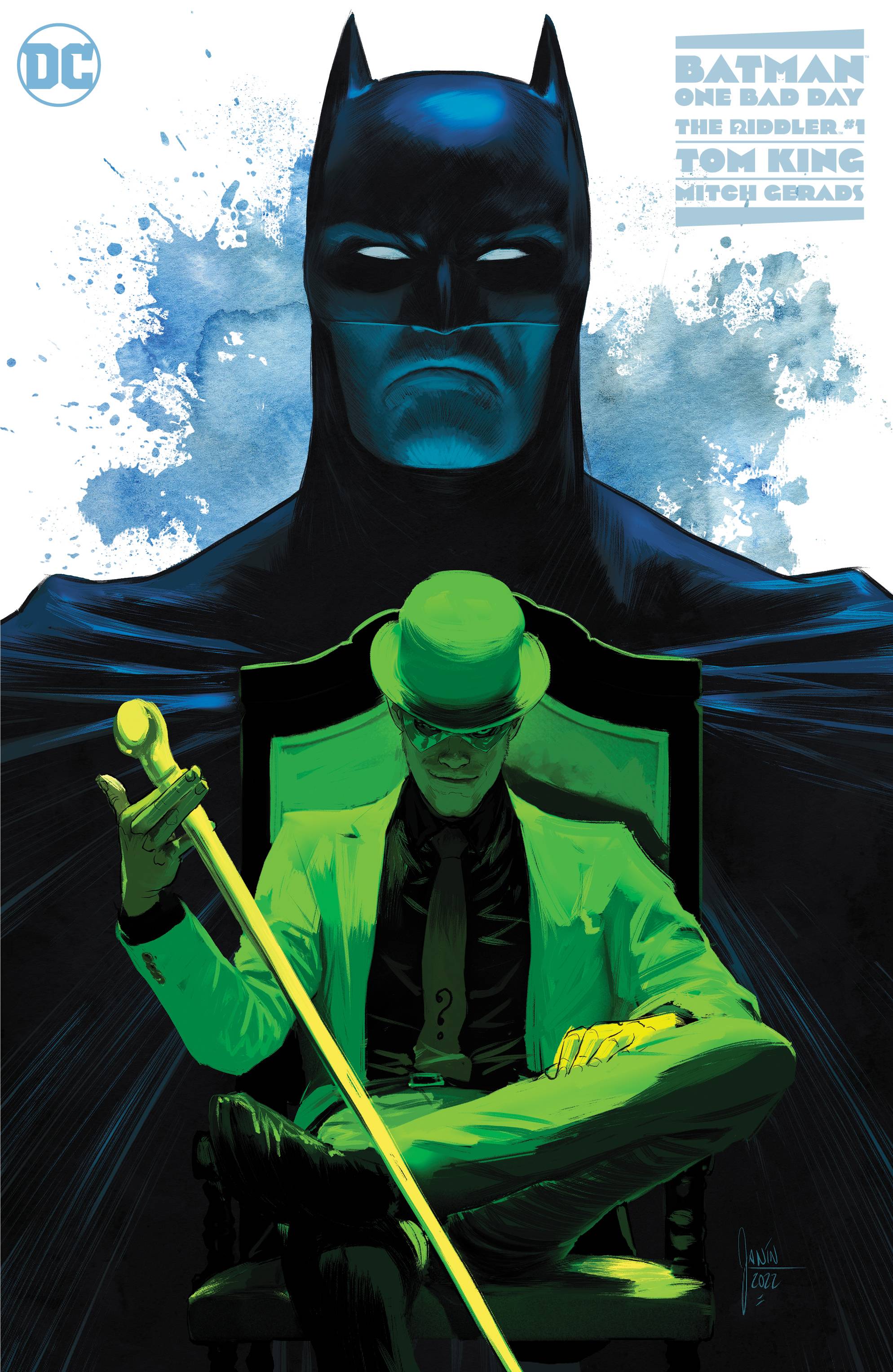 BATMAN ONE BAD DAY THE RIDDLER #1 (ONE SHOT) CVR D 1:50 JANIN VAR