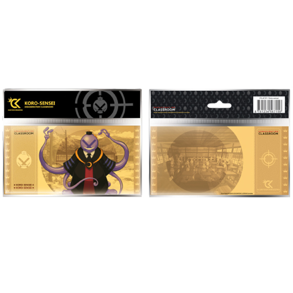 Golden Ticket Assassination Classroom Koro-Sensei #7 Violet