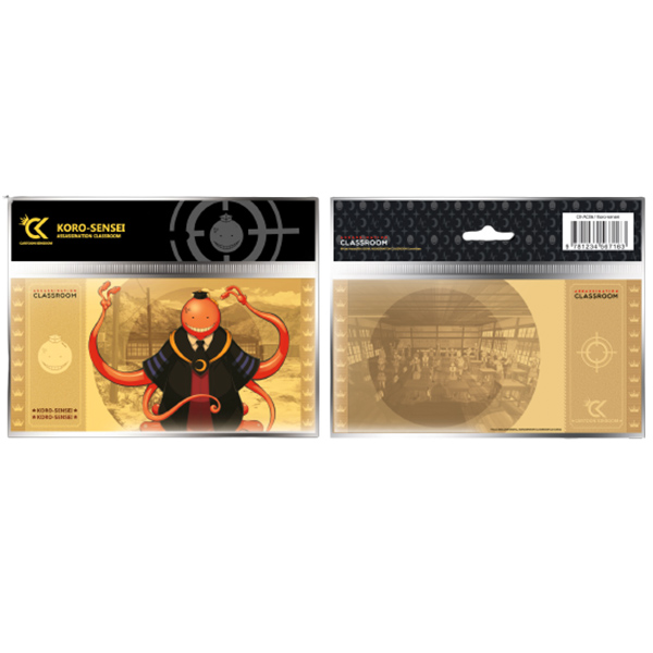 Golden Ticket Assassination Classroom Koro-Sensei #6 Orange