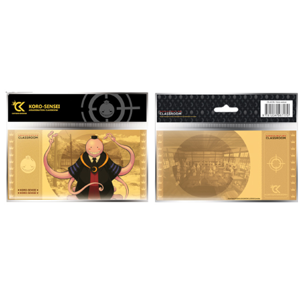 Golden Ticket Assassination Classroom Koro-Sensei #5 Rose