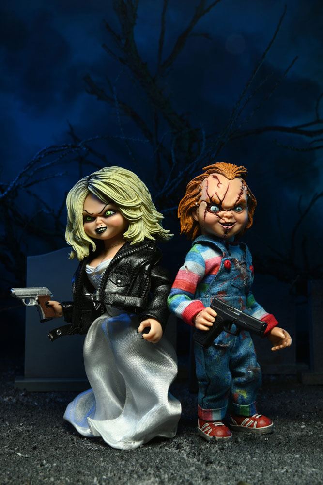 La Fiancée de Chucky Clothed Chucky & Tiffany 2-Pack