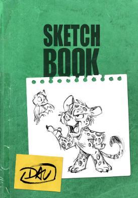 DAV' SKETCHBOOK 2023 EXCLUSIF PULP'S BD