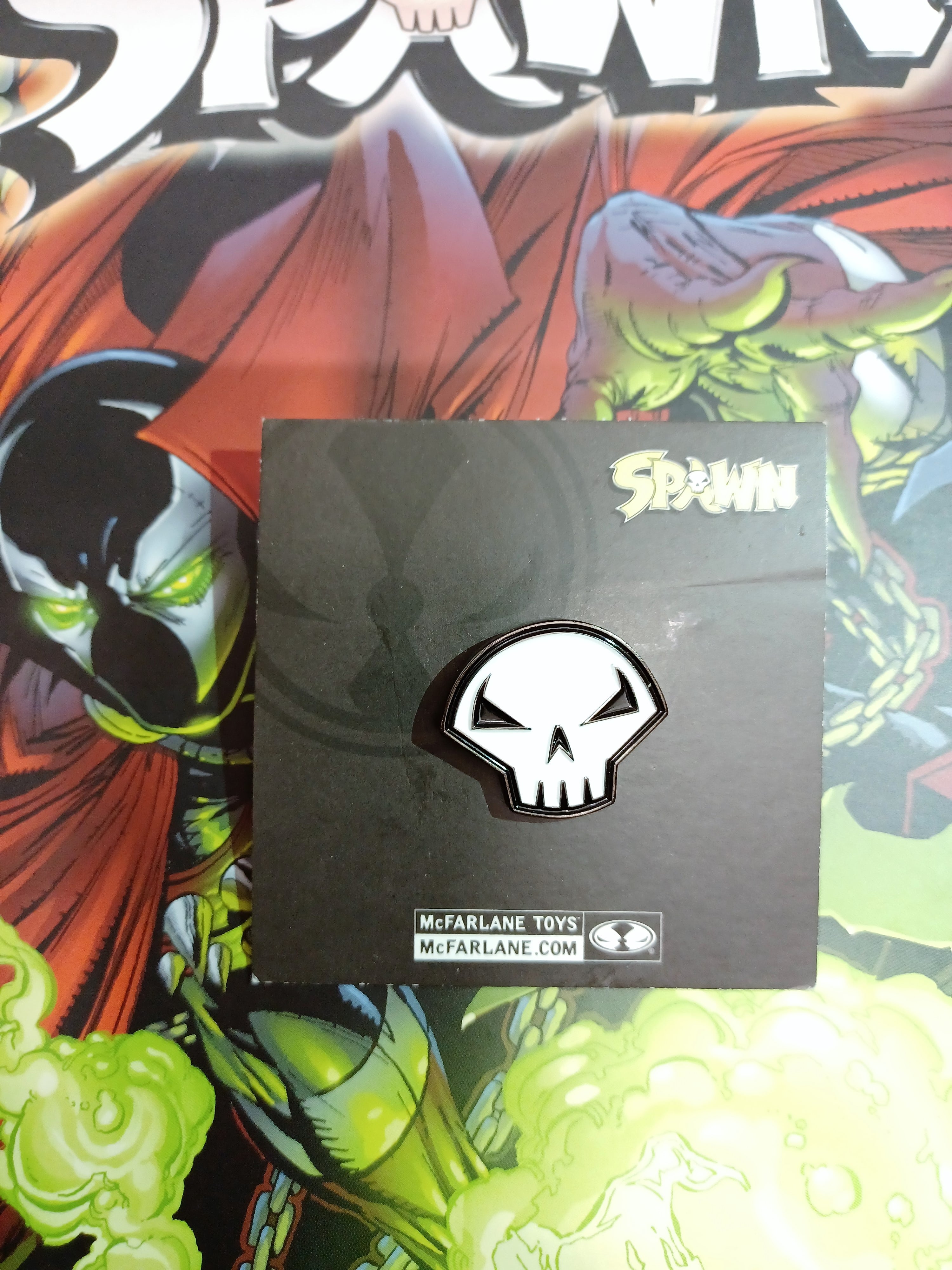 PIN'S SPAWN SKULL