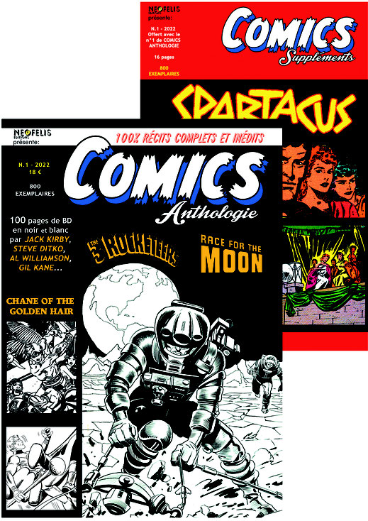 COMICS ANTHOLOGIE VOL 1 + COMICS SUPPLÉMENTS N°1 OFFERT