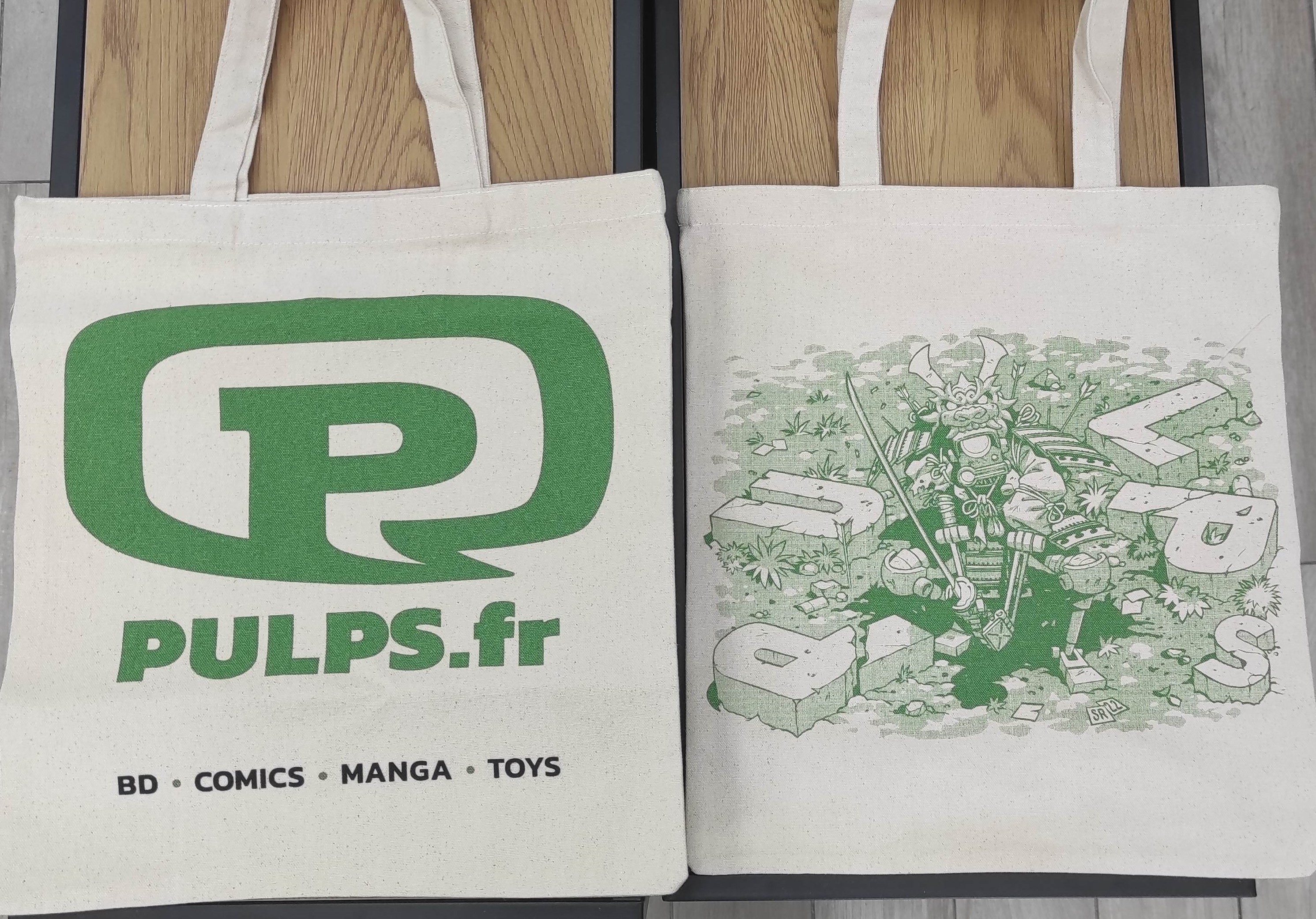 TOTE BAG PULP'S BY SYLVAIN REPOS YOJIMBOT