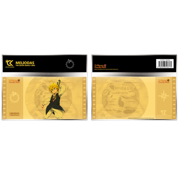 Golden Ticket The Seven Deadly Sins Meliodas