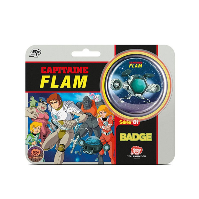 Capitaine Flam Badge Blitser Cosmolem 5,6cm