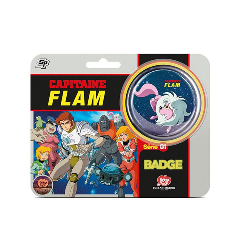 Capitaine Flam Badge Blister Limaye