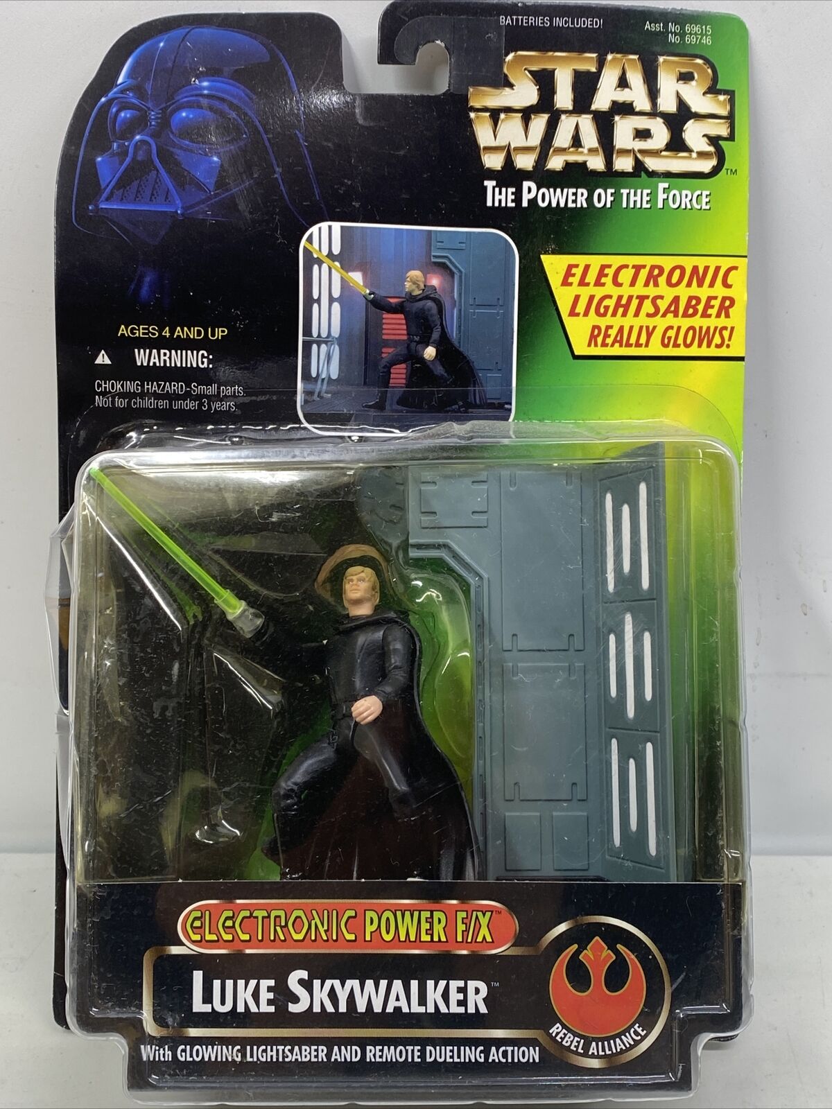 Power Of The Force Luke Skywalker Electronic Power F/X