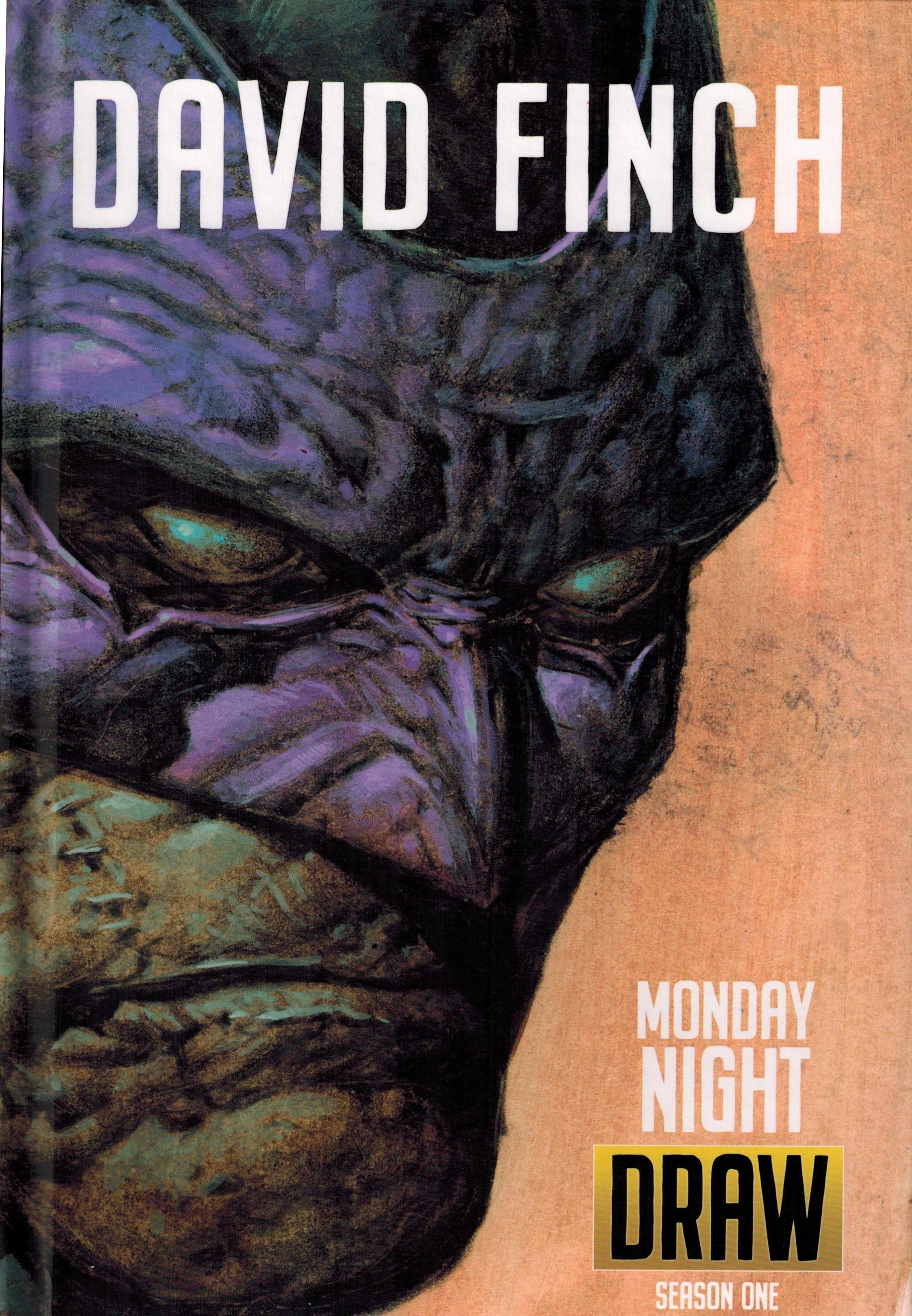 DAVID FINCH MONDAY NIGHT SEASON ONE ARTBOOK SIGNED