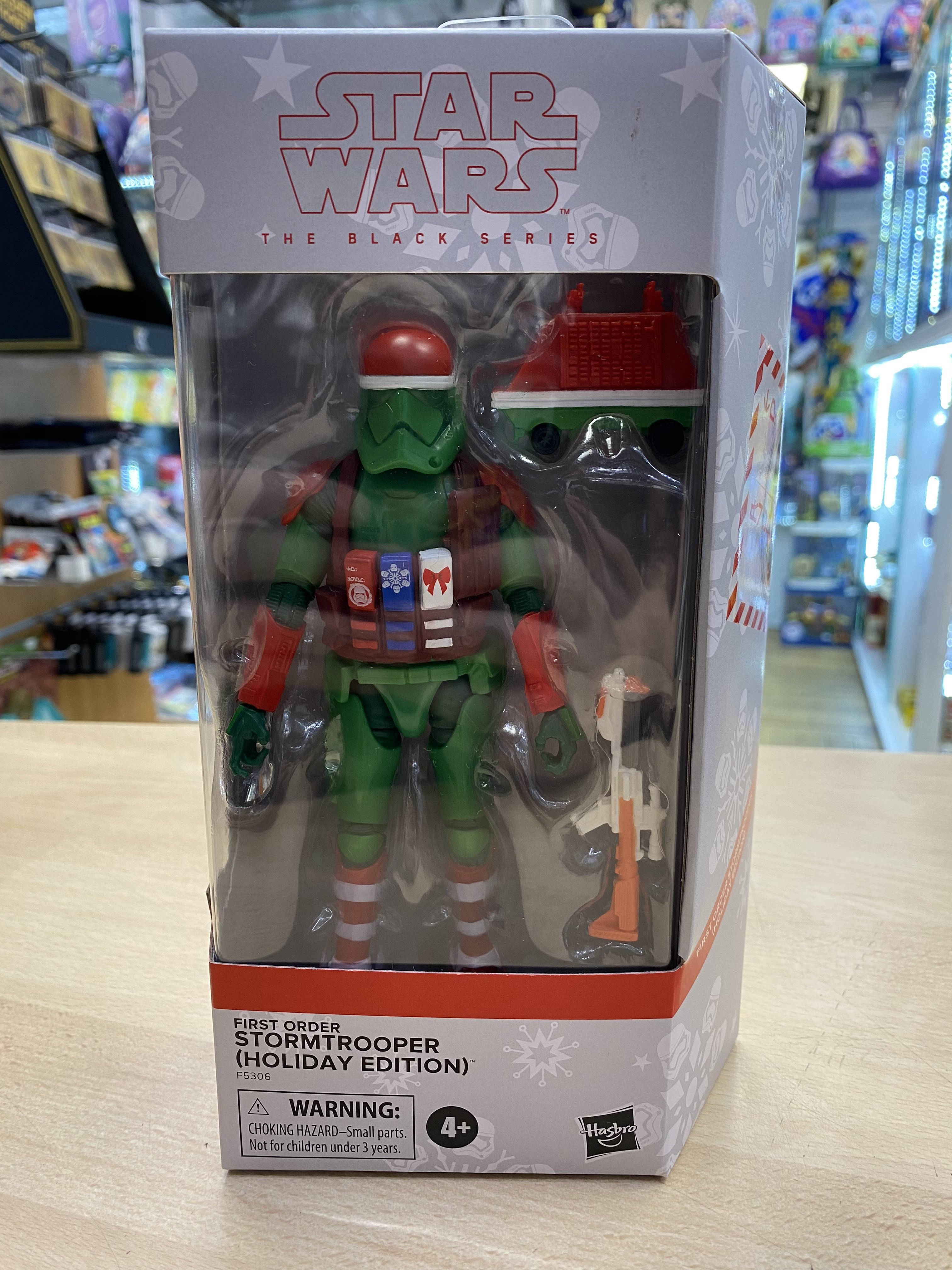 Black Series First Order Stormtrooper (Holiday Edition)