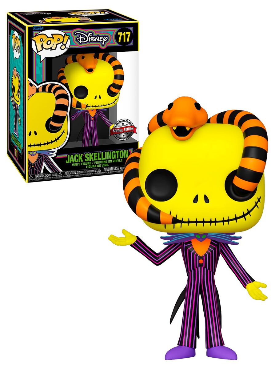 Jack Skellington Black Light 717