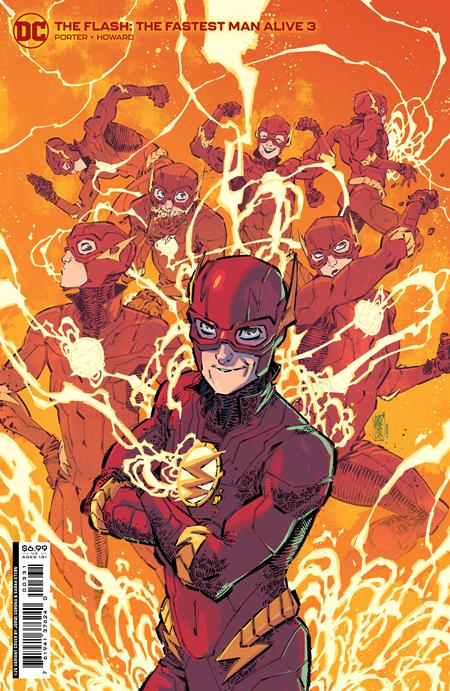 FLASH FASTEST MAN ALIVE #3 CVR 1:25 COPY JORGE CORONA