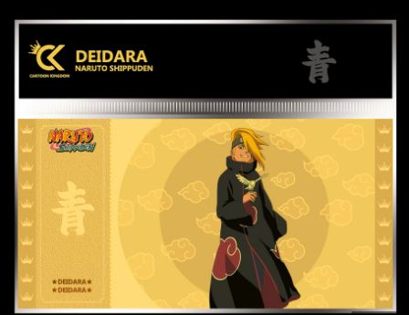 Golden Ticket Naruto Shippuden Deidara