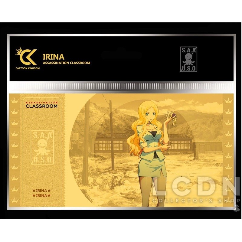 Golden Ticket Assassination Classroom Irina