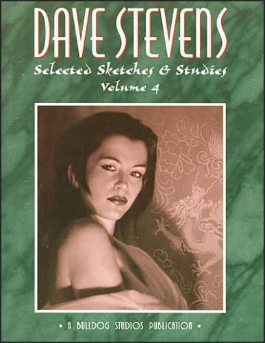 DAVE STEVENS SELECTED SKETCHES & STUDIES VOL. 4 SIGNED