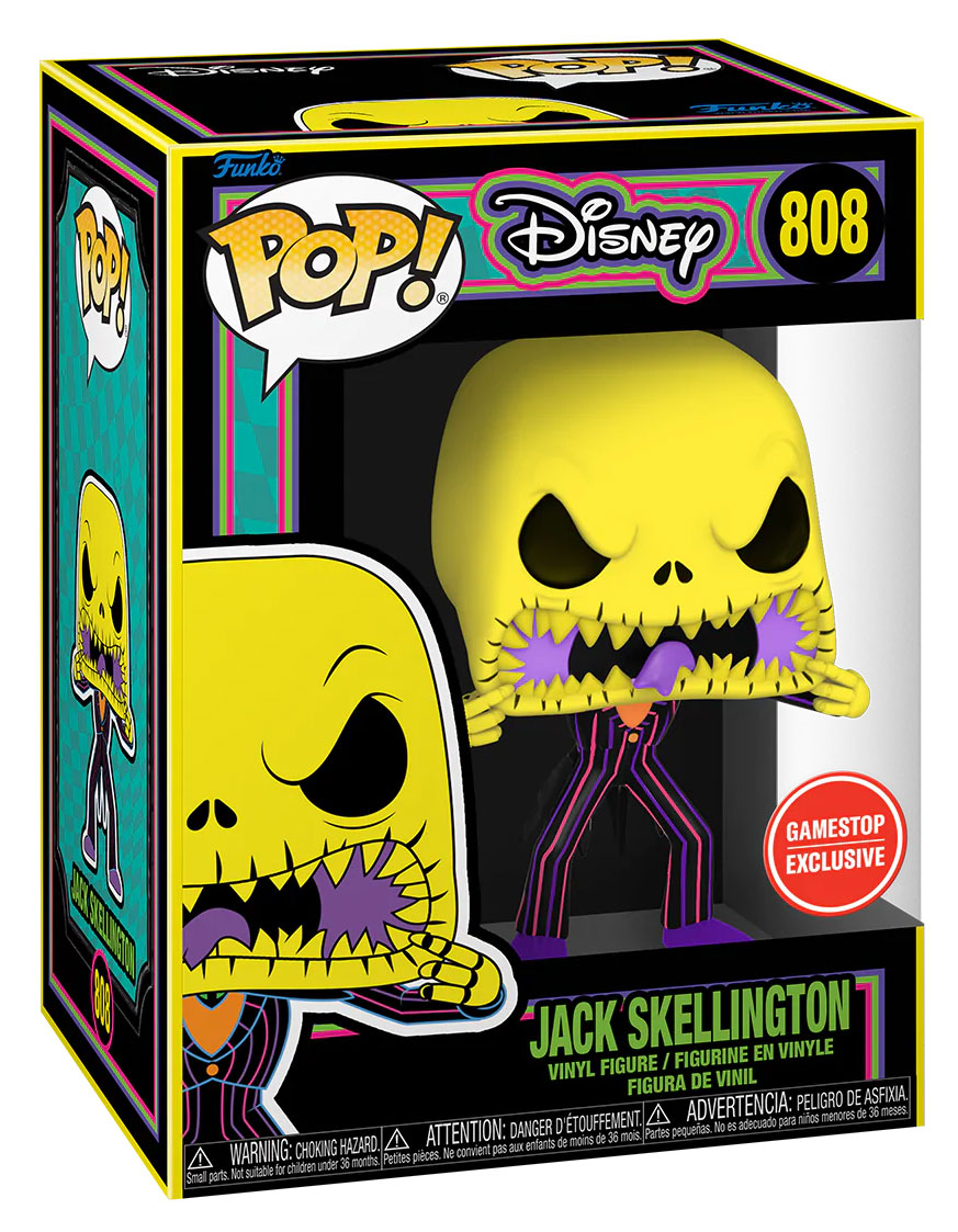 Jack Skellington Black Light 808