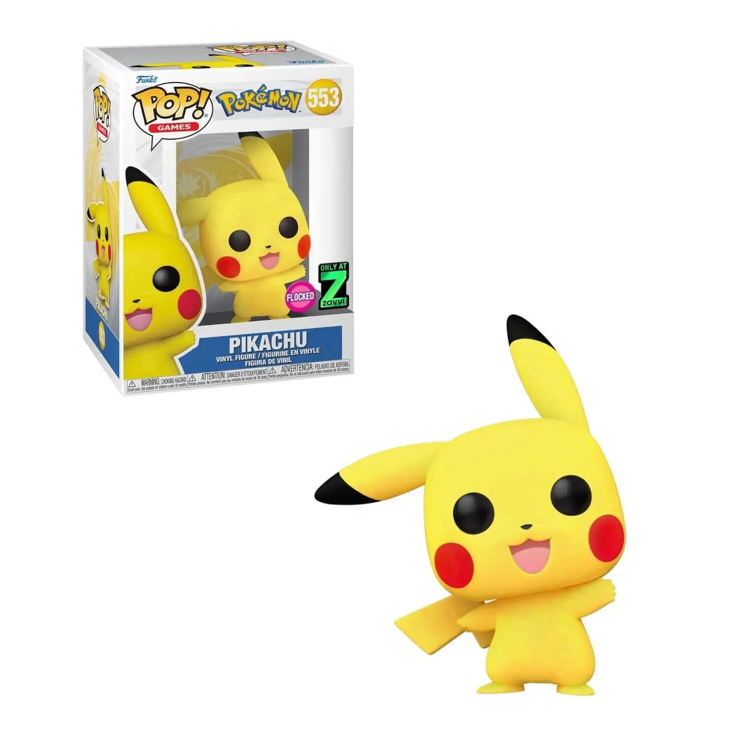 Pikachu Flocked 553