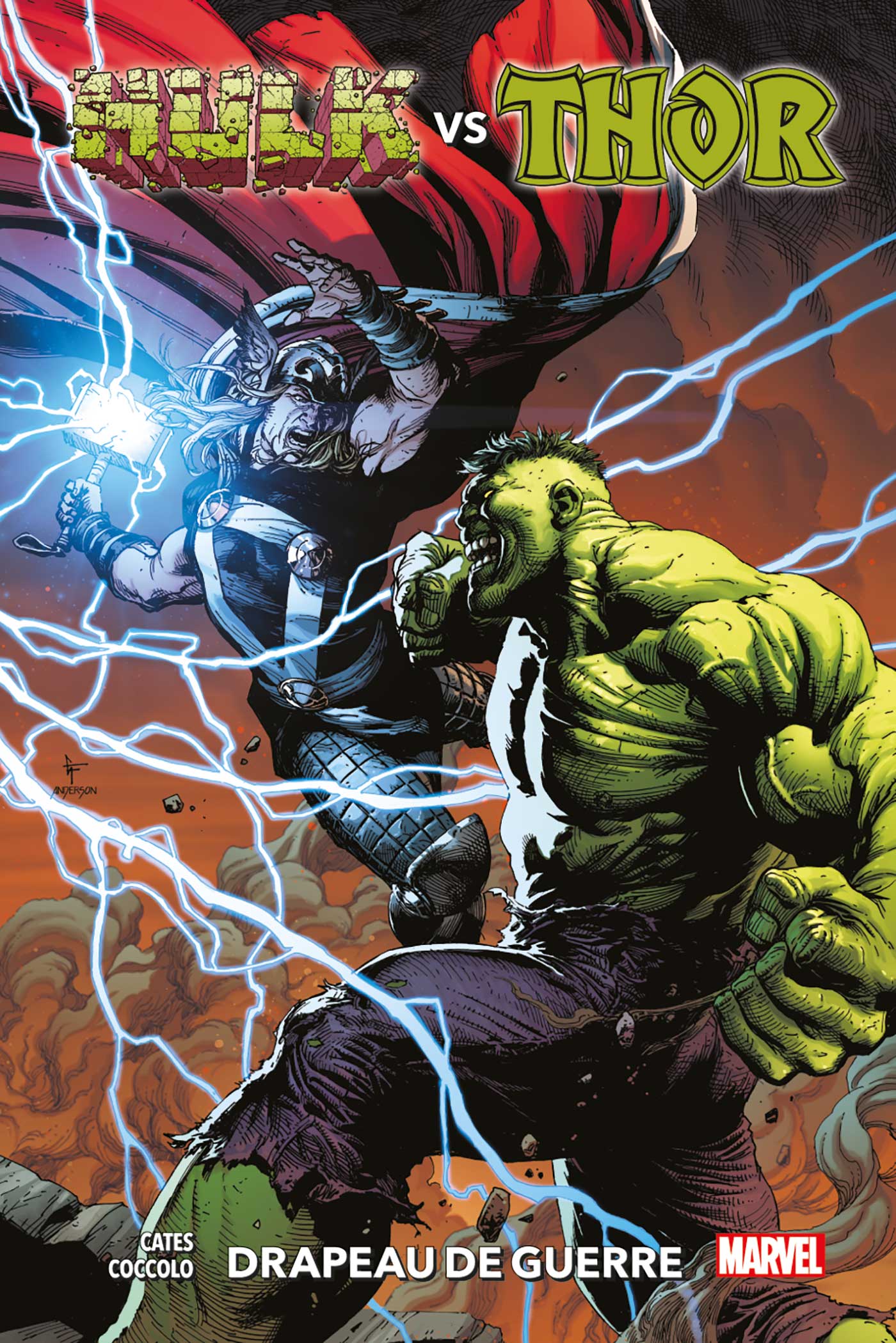 HULK VS THOR : DRAPEAU DE GUERRE