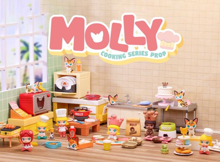 Pop Mart x Molly Cooking