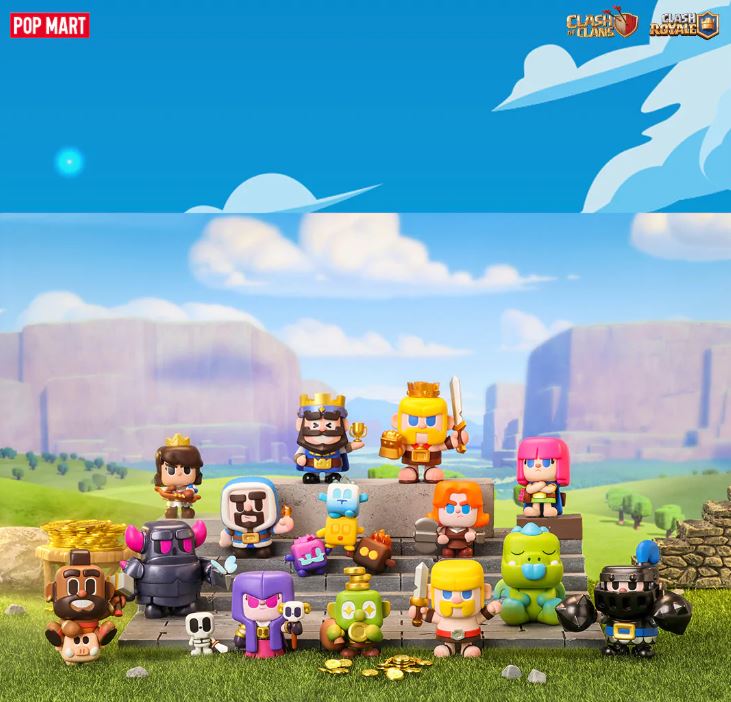 Pop Mart x Clash Of Clans