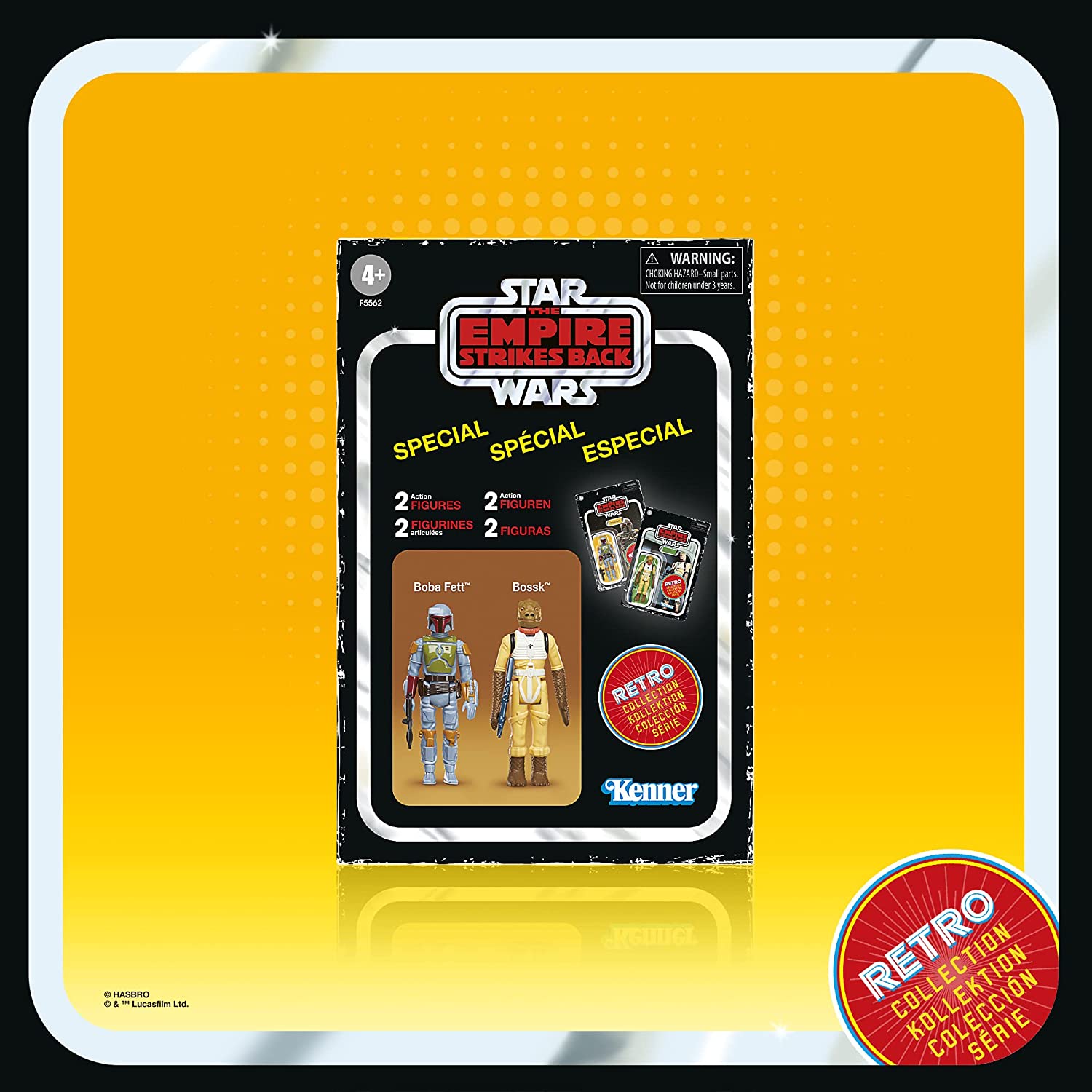 Retro Collection Boba Fett & Bossk 2-Pack