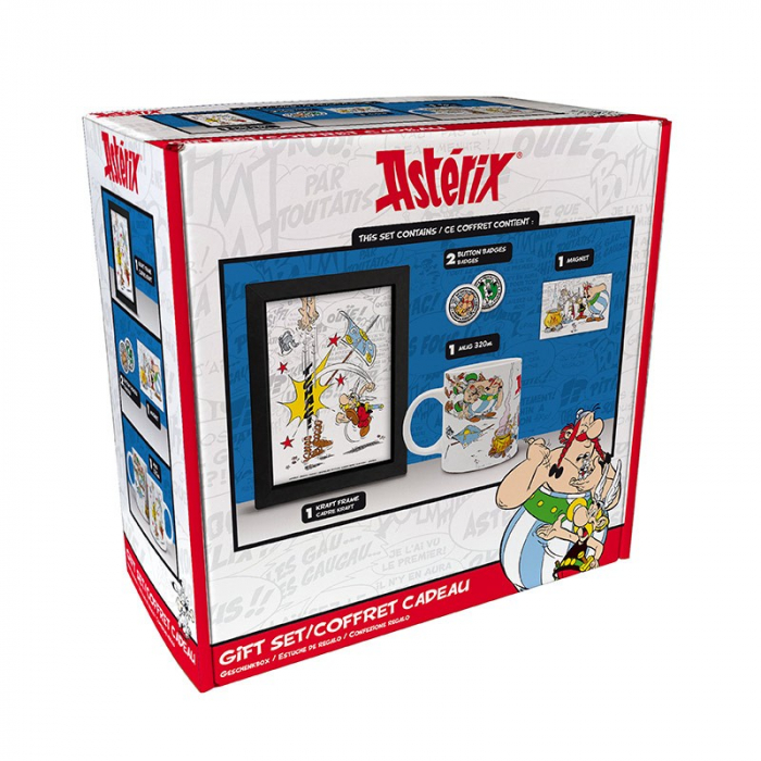 COFFRET CADEAU ASTERIX ET OBELIX