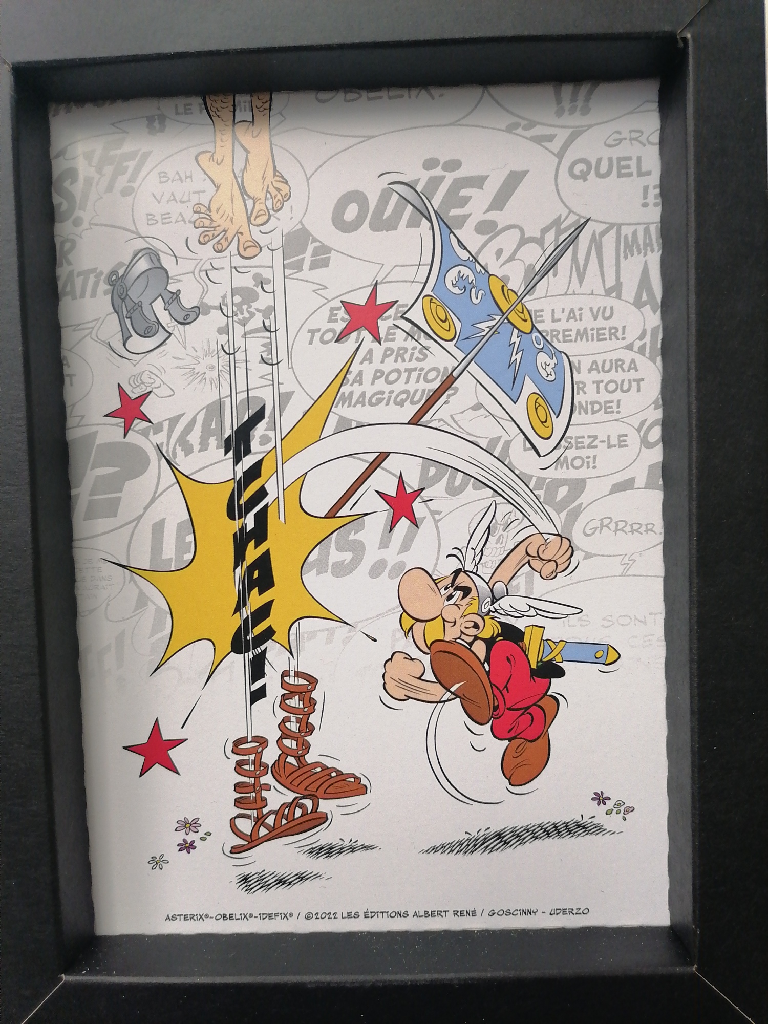 ASTERIX ET OBELIX- Cadre Kraft - 