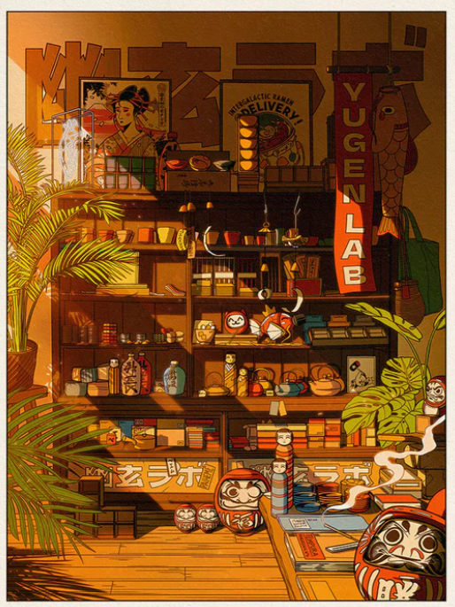 POSTER Yugen Shop (paiheme store)