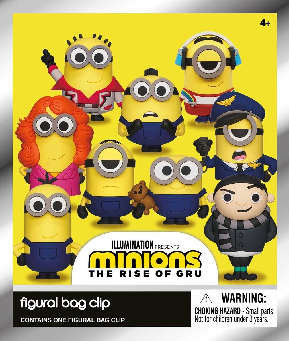 Monogram Bag-Clip Minions 2