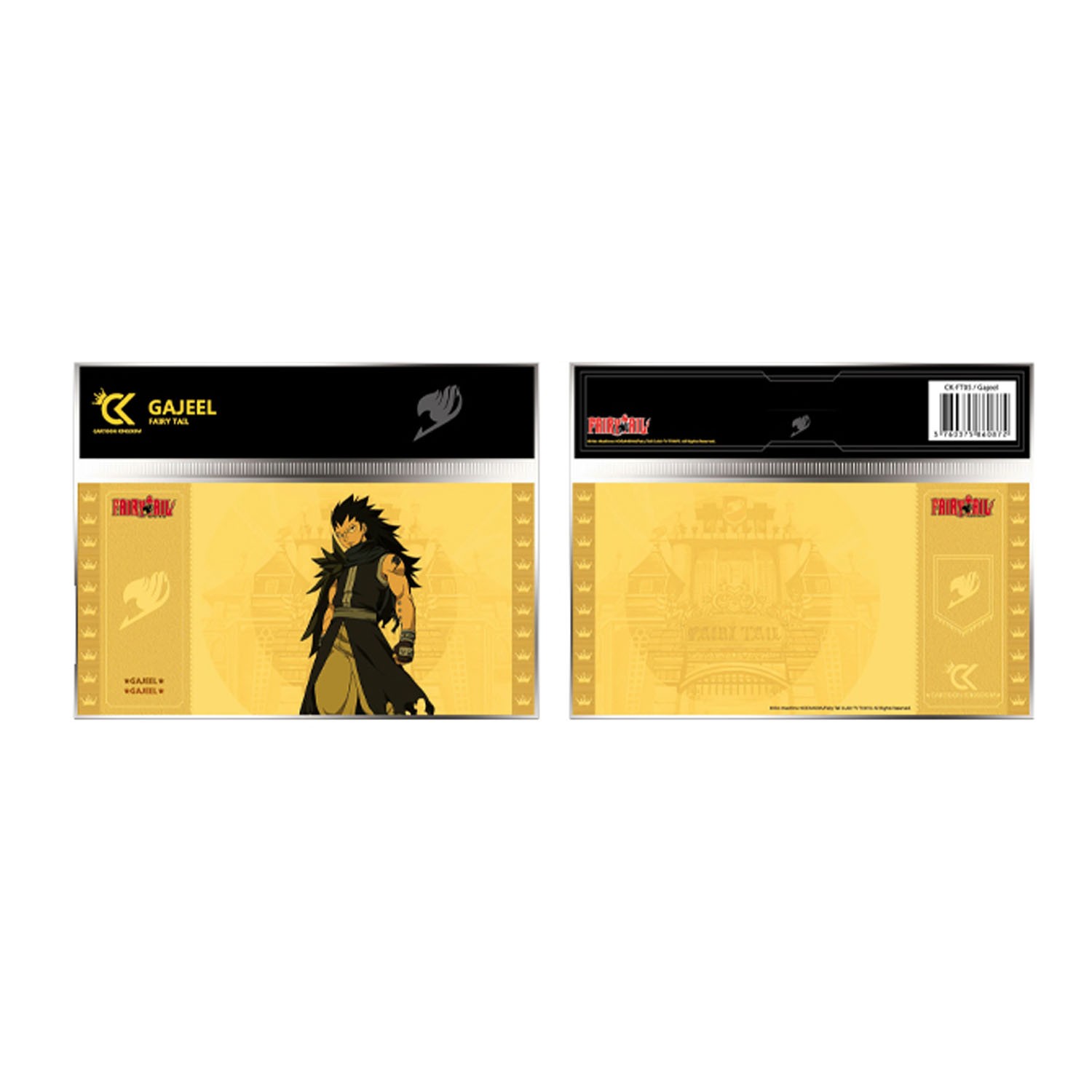 Golden Ticket Fairy Tail Gajeel