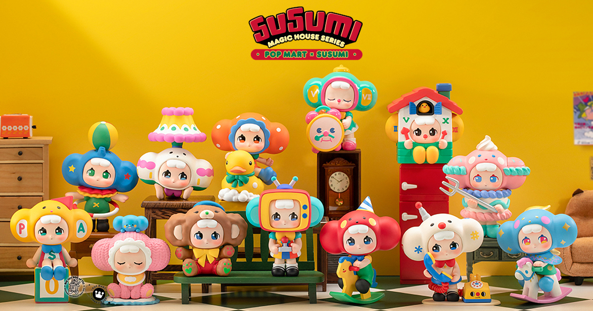 Pop Mart x Susumi Magic House Series