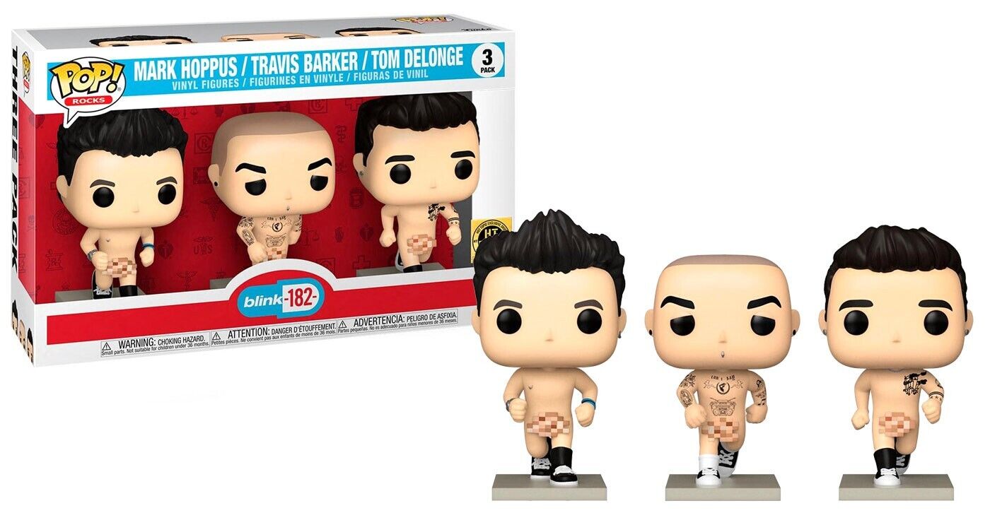 3-Pack Mark Hoppus / Travis Barker / Tom Delonge