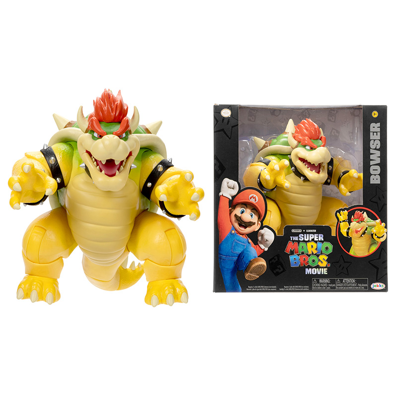 Super Mario Bros Movie Bowser Figurine