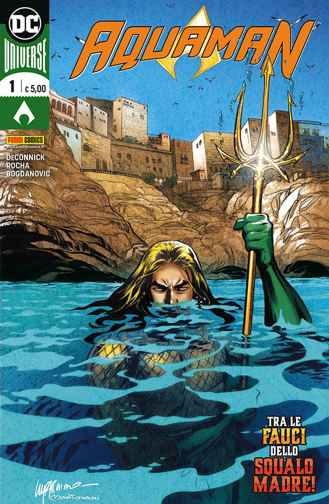 AQUAMAN #1 CVR EMANUELA LUPACCHINO - PANINI ITALIA