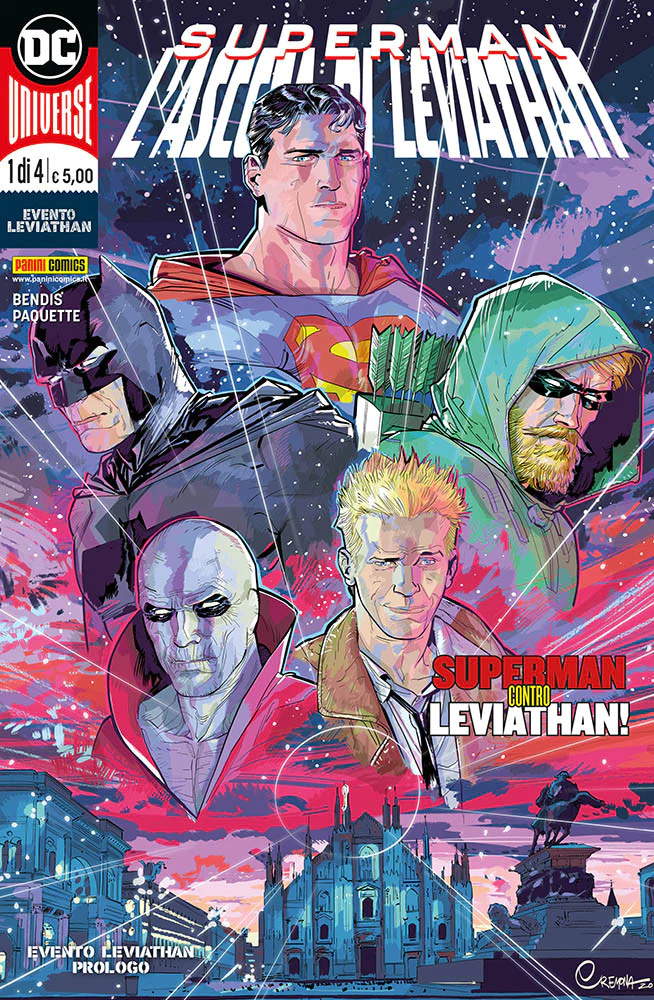 SUPERMAN EVENT LEVIATHAN #1 CVR CREMONA - PANINI ITALIA