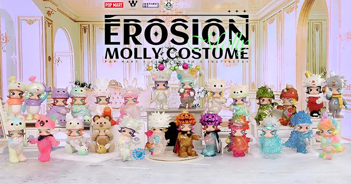 Pop Mart x Molly X Instinctoy Erosion Molly Costume