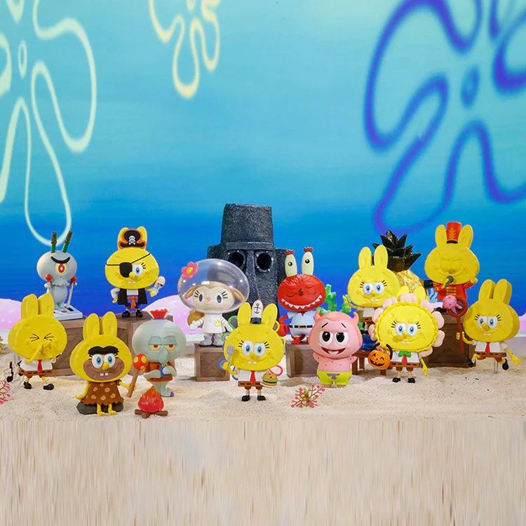 Pop Mart x The Monsters x SpongeBob Series