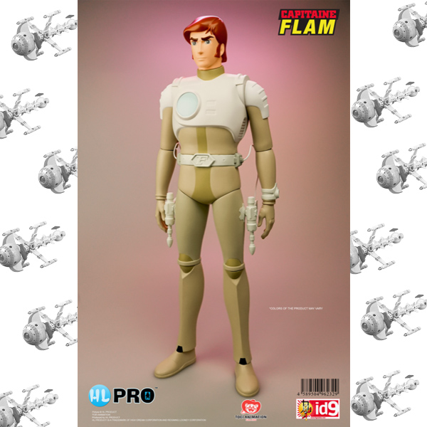 Capitaine Flam Figurine CURTIS NEWTON 40cm