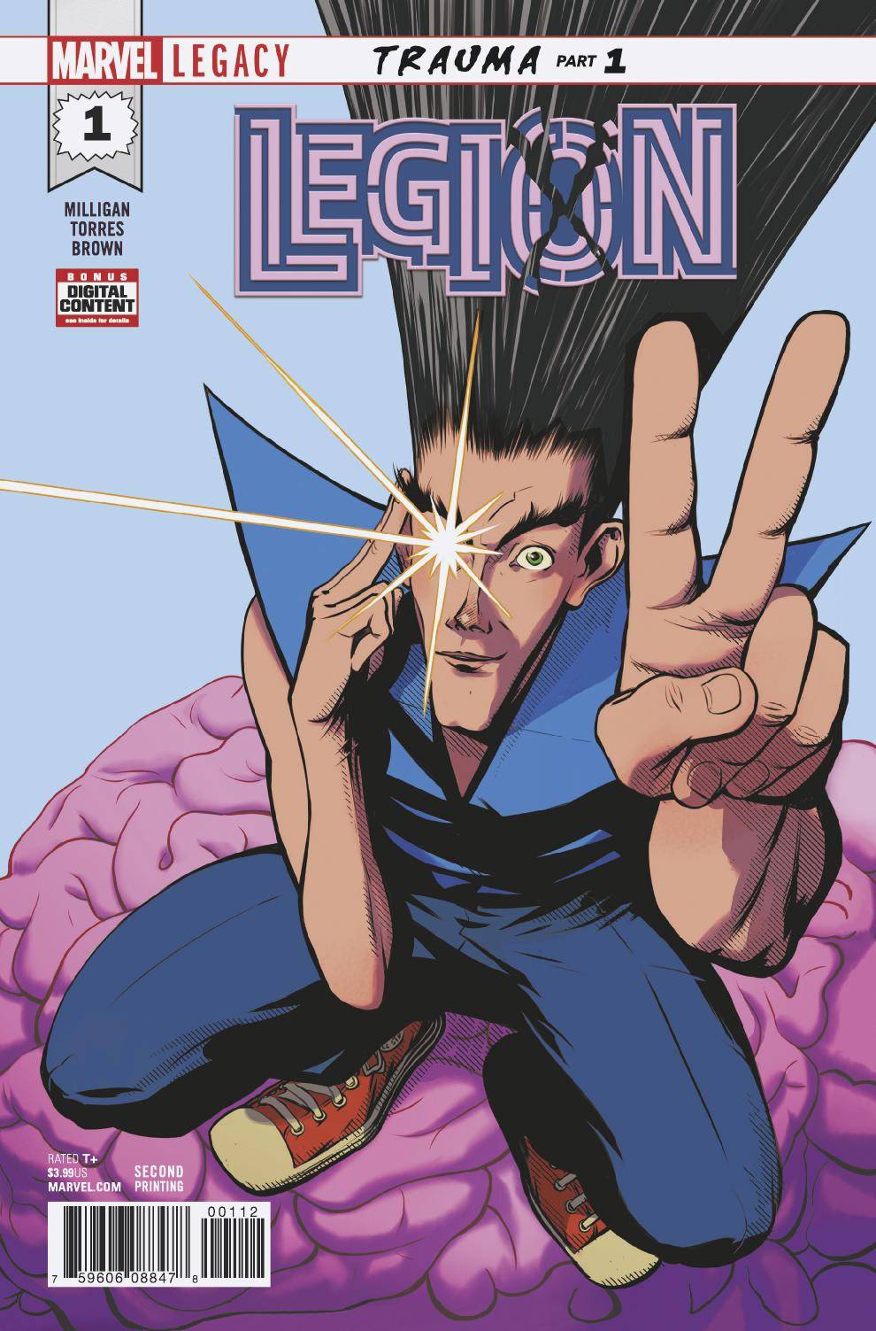 LEGION #1 (OF 5) LEG 2ND PTG RODRIGUEZ VAR LEG