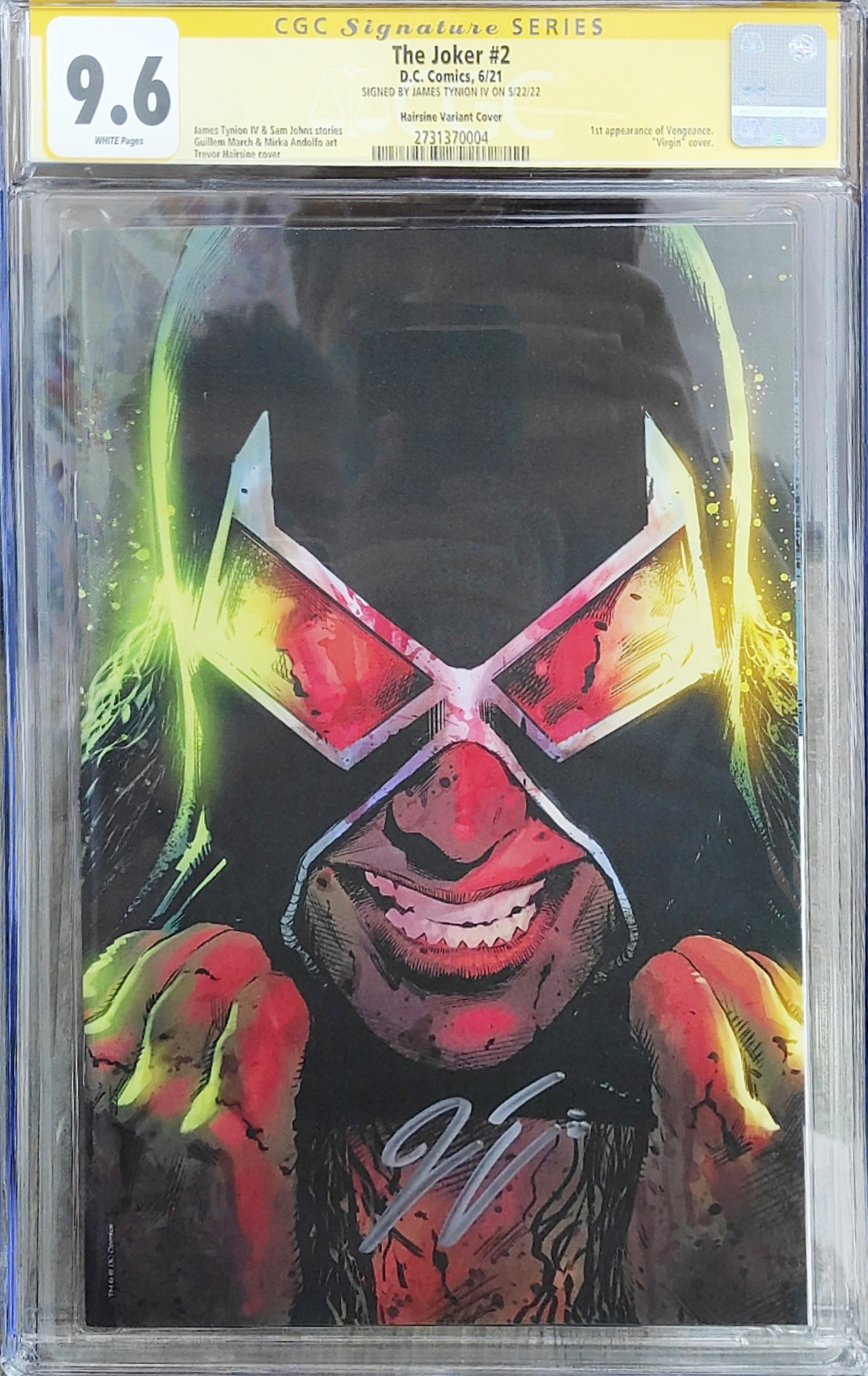 THE JOKER #2 SIGNED 9.6